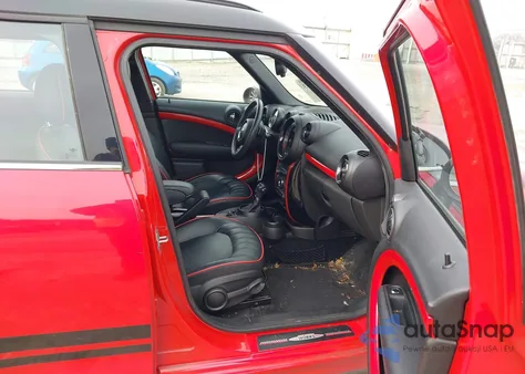 2014 Mini Countryman John Cooper Works from USA, damaged, VIN WMWXD1C50EWS34592